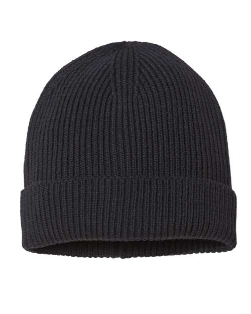 Atlantis Headwear Sustainable Fine Rib Cuffed Beanie