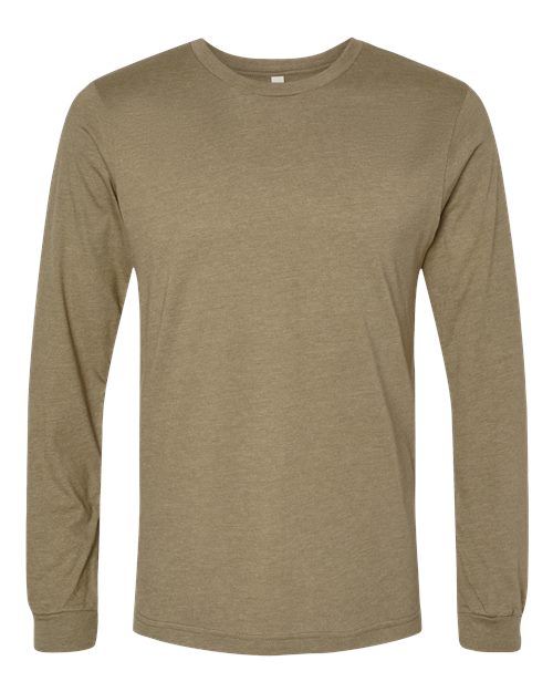 BELLA + CANVAS Heather CVC Long Sleeve Tee product image 29
