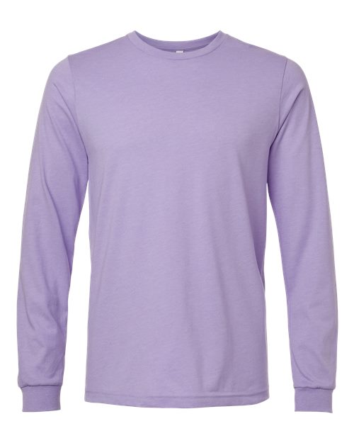 BELLA + CANVAS Heather CVC Long Sleeve Tee product image 24