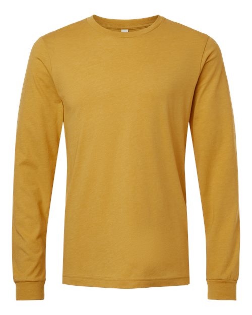 BELLA + CANVAS Heather CVC Long Sleeve Tee product image 27