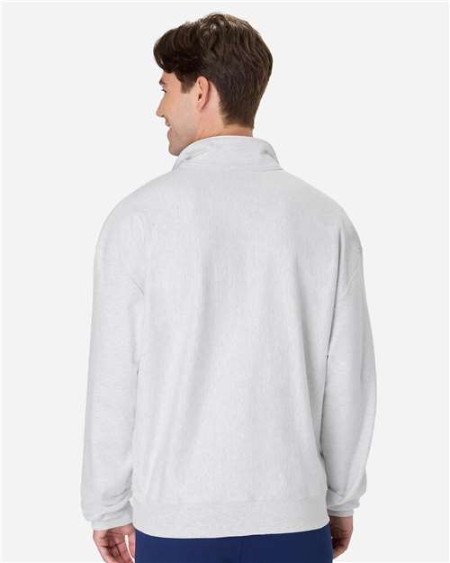 Hanes Unisex Beefy® Sweats Premium Heavyweight Quarter-Zip product image 2