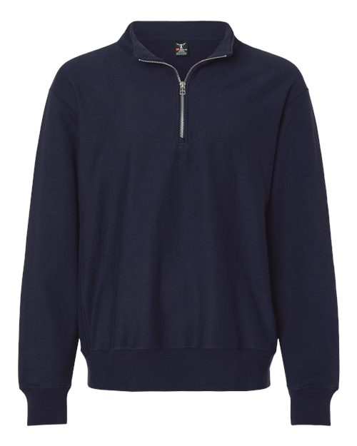 Hanes Unisex Beefy® Sweats Premium Heavyweight Quarter-Zip product image 9