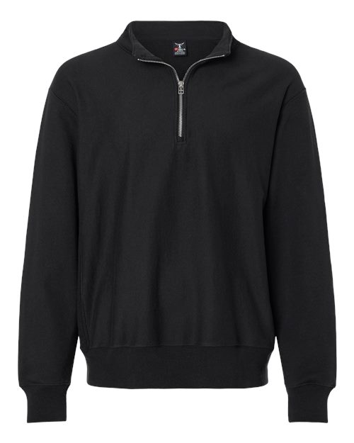 Hanes Unisex Beefy® Sweats Premium Heavyweight Quarter-Zip product image 10