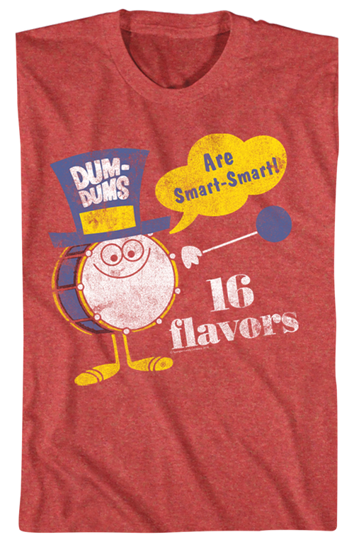 16 Flavors Dum-Dums T-Shirt product image 2