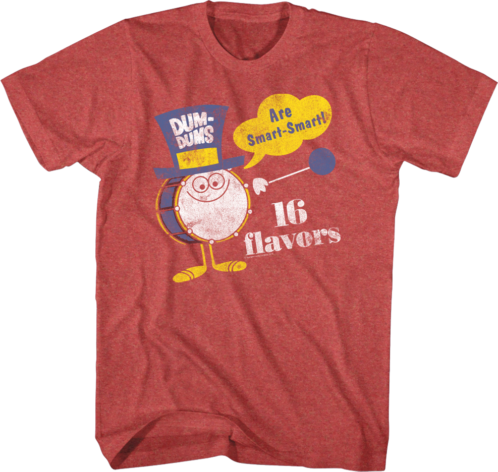 16 Flavors Dum-Dums T-Shirt product image 1