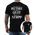 Too Broke To Quit Printed Tee for Men – Short Sleeve Funny product image 1