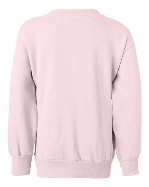 Hanes Youth EcoSmart® Crewneck Sweatshirt product image 12