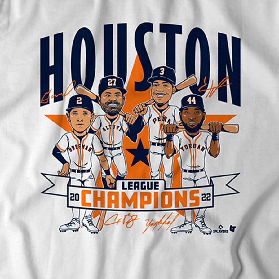 Houston: 2022 League Champions Caricature product image 5