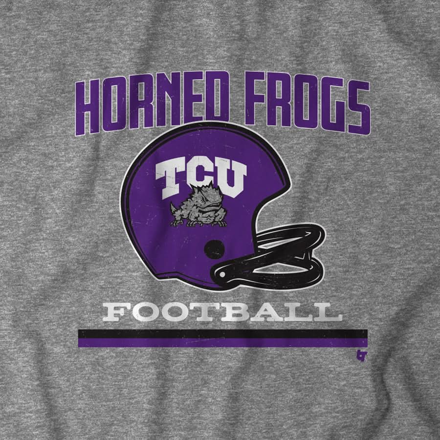 TCU: Vintage Football Helmet product image 2