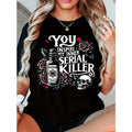 funny plus size womens you my inner killer graphic tee edgy product image 1