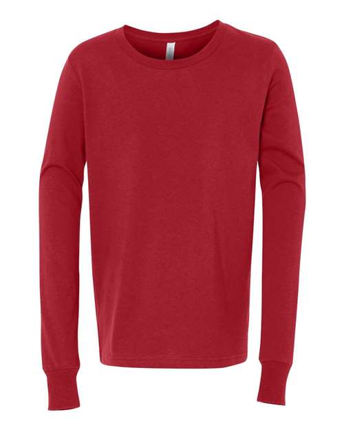 BELLA + CANVAS Youth Jersey Long Sleeve Tee product image 4
