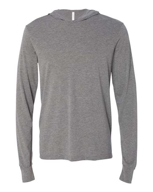 BELLA + CANVAS Unisex Jersey Hooded Long Sleeve Tee product image 3
