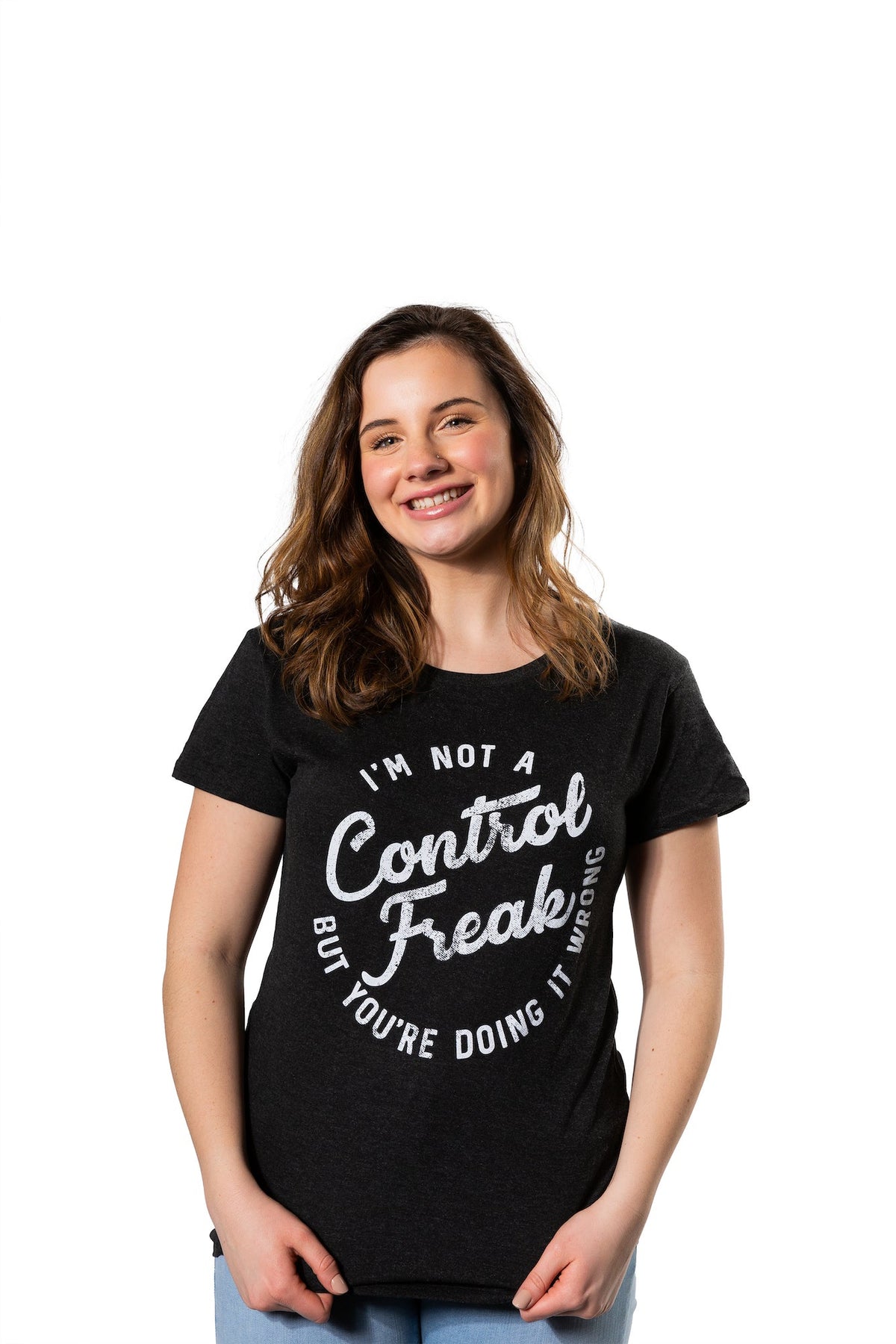 I'm Not A Control Freak Women's T Shirt product image 2