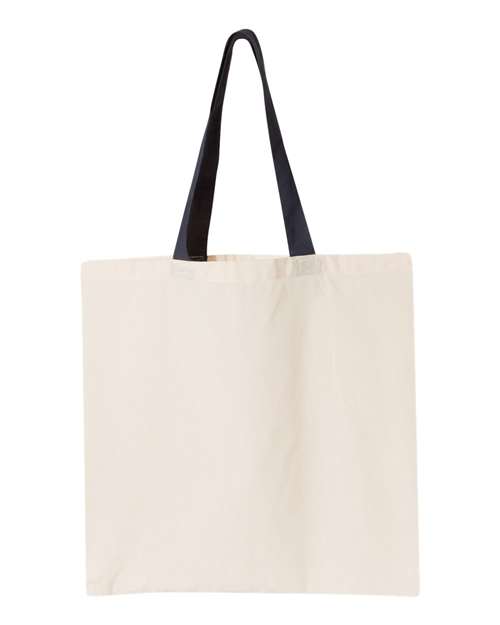 OAD Contrast-Color Handle Tote