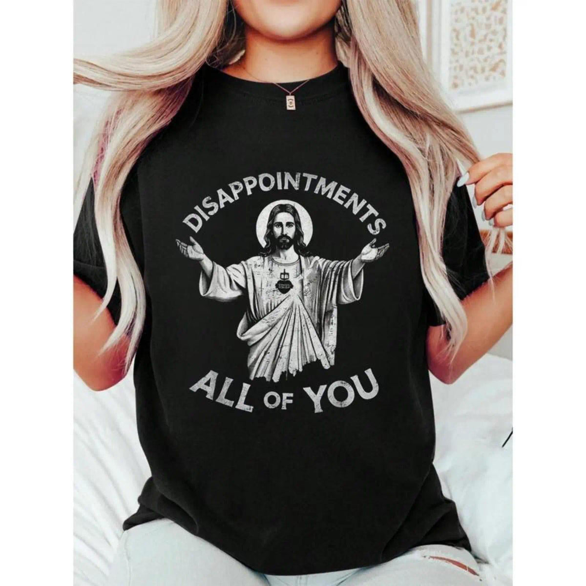 Disappointments All Of You Christian Jesus Sarcastic Men product image 1