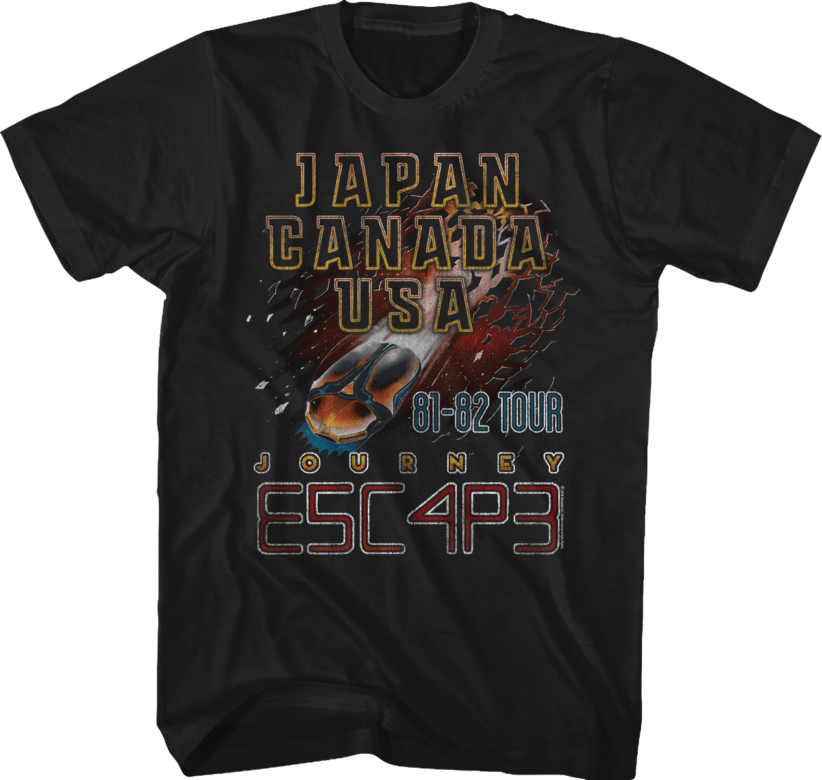 81-82 Tour Journey T-Shirt product image 1