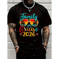 “Family Cruise 2026” Making Memories Tee – 100% Cotton product image 1