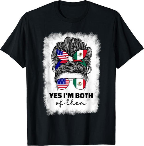 100%25cotton Half Mexican And American Mexico America Usa product image 1