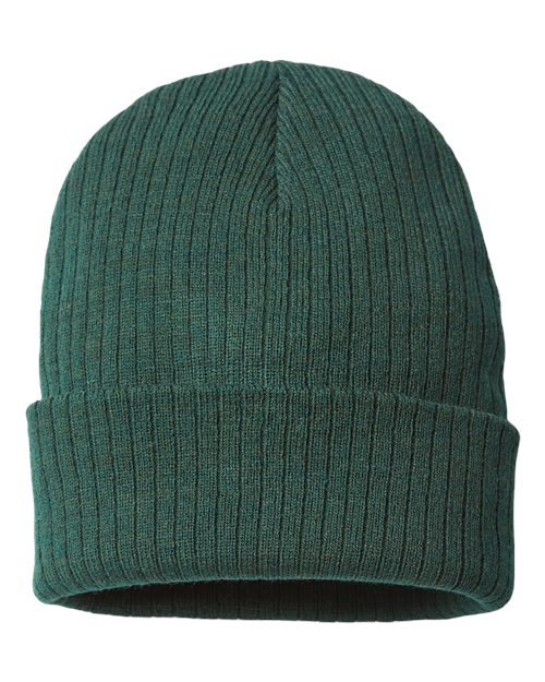Atlantis Headwear Sustainable Rib Cuffed Beanie