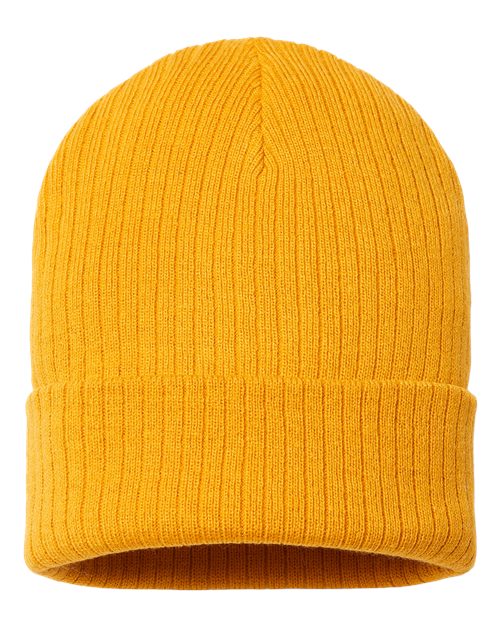 Atlantis Headwear Sustainable Rib Cuffed Beanie