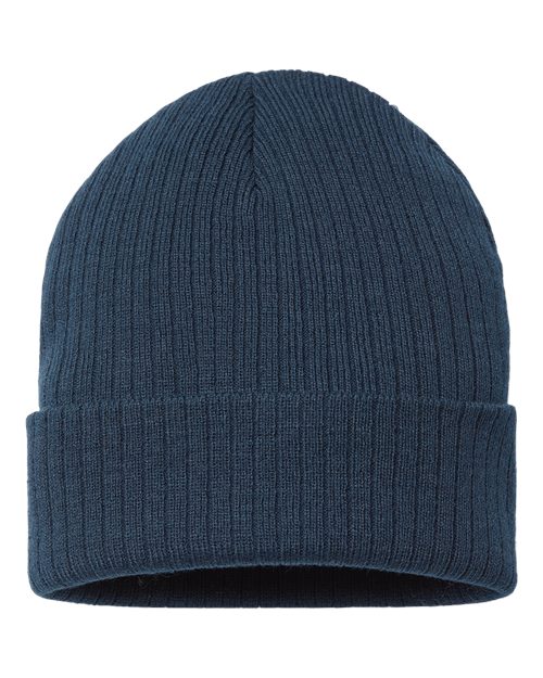 Atlantis Headwear Sustainable Rib Cuffed Beanie
