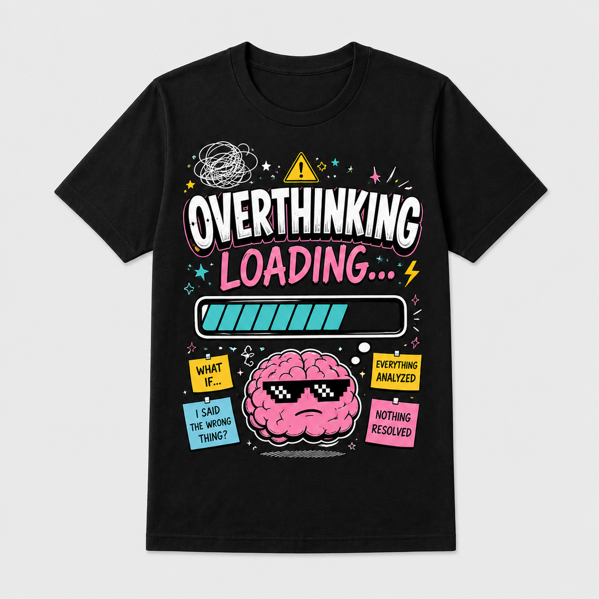 Meme Mood Funny Graphic T-Shirt Customizable Unisex Tee06 product image 2