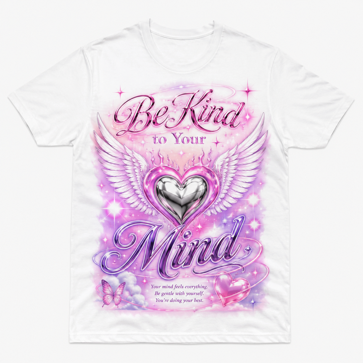 Y2K Energy Aesthetic Graphic T-Shirt Retro Unisex Tee04 product image 1