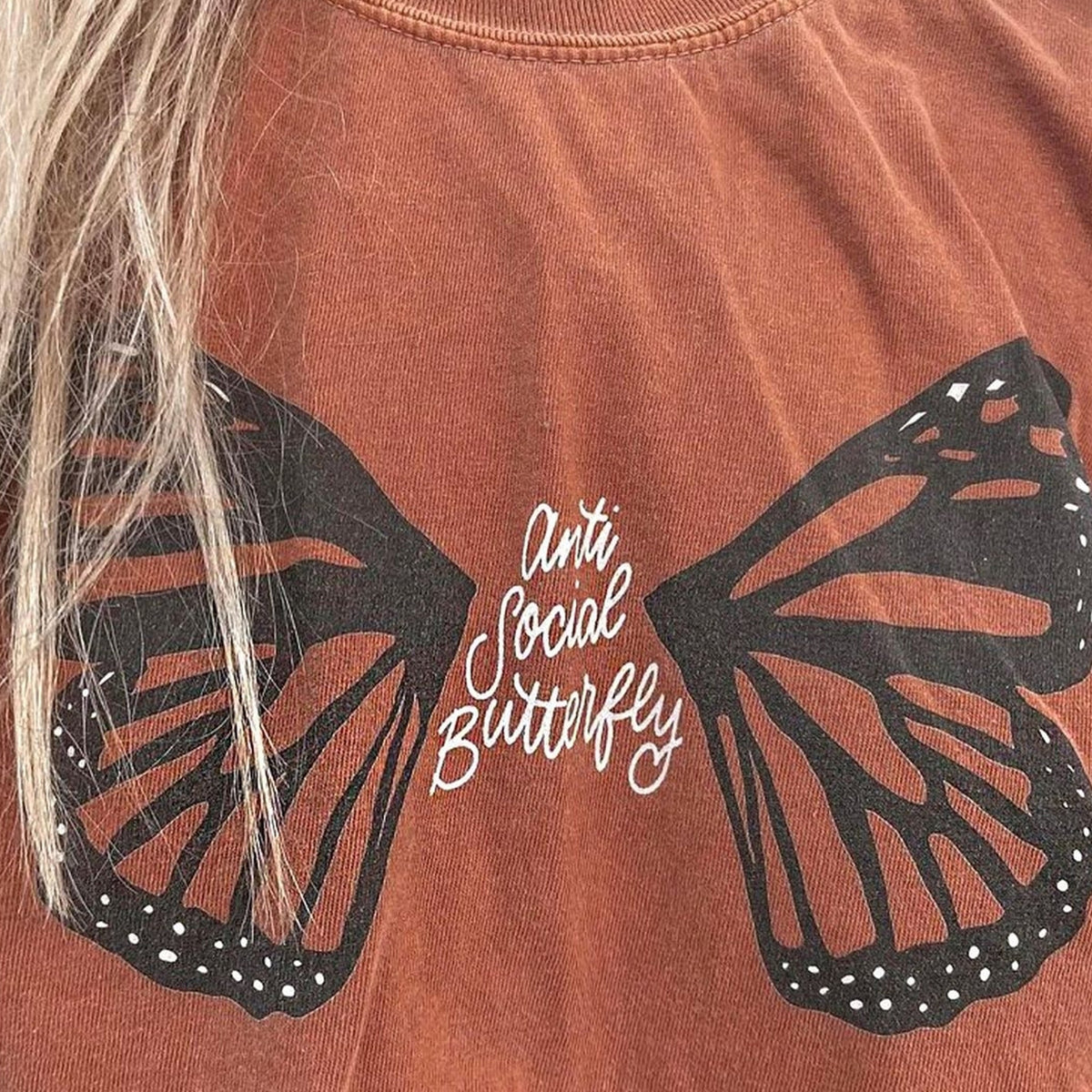 Anti-Social Butterfly Shirt product image 2