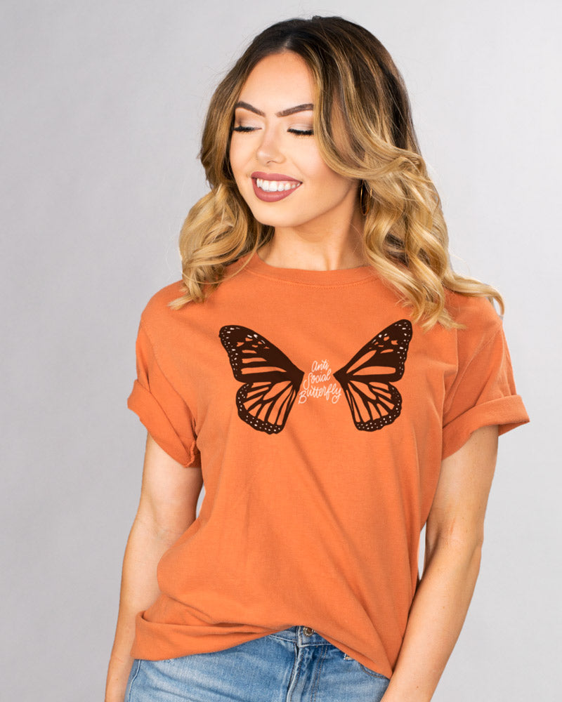 Anti-Social Butterfly Shirt product image 4
