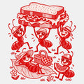 Ants Picnic with Sandwich and Basket product image 1