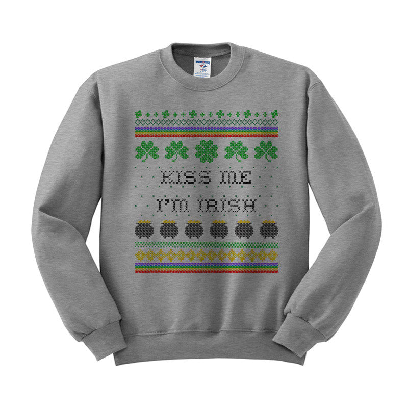 Kiss Me I'm Irish Sweatshirt product image 3