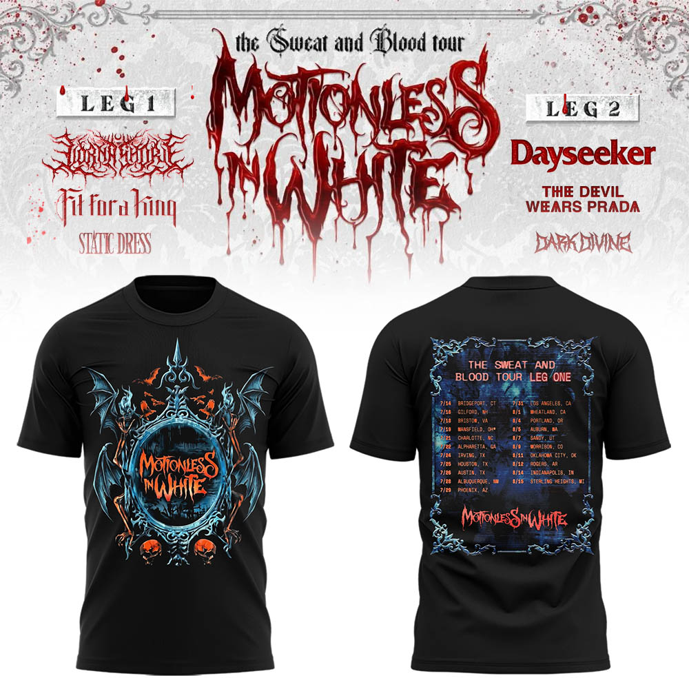 Limited Edition The Sweat & Blood Tour 2026 Tshirt product image 1