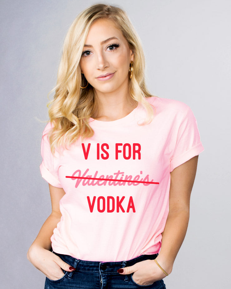 V Is For Vodka Shirt product image 2