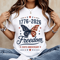 Women's 1776-2026 Freedom Graphic T-Shirt, America 250th product image 1