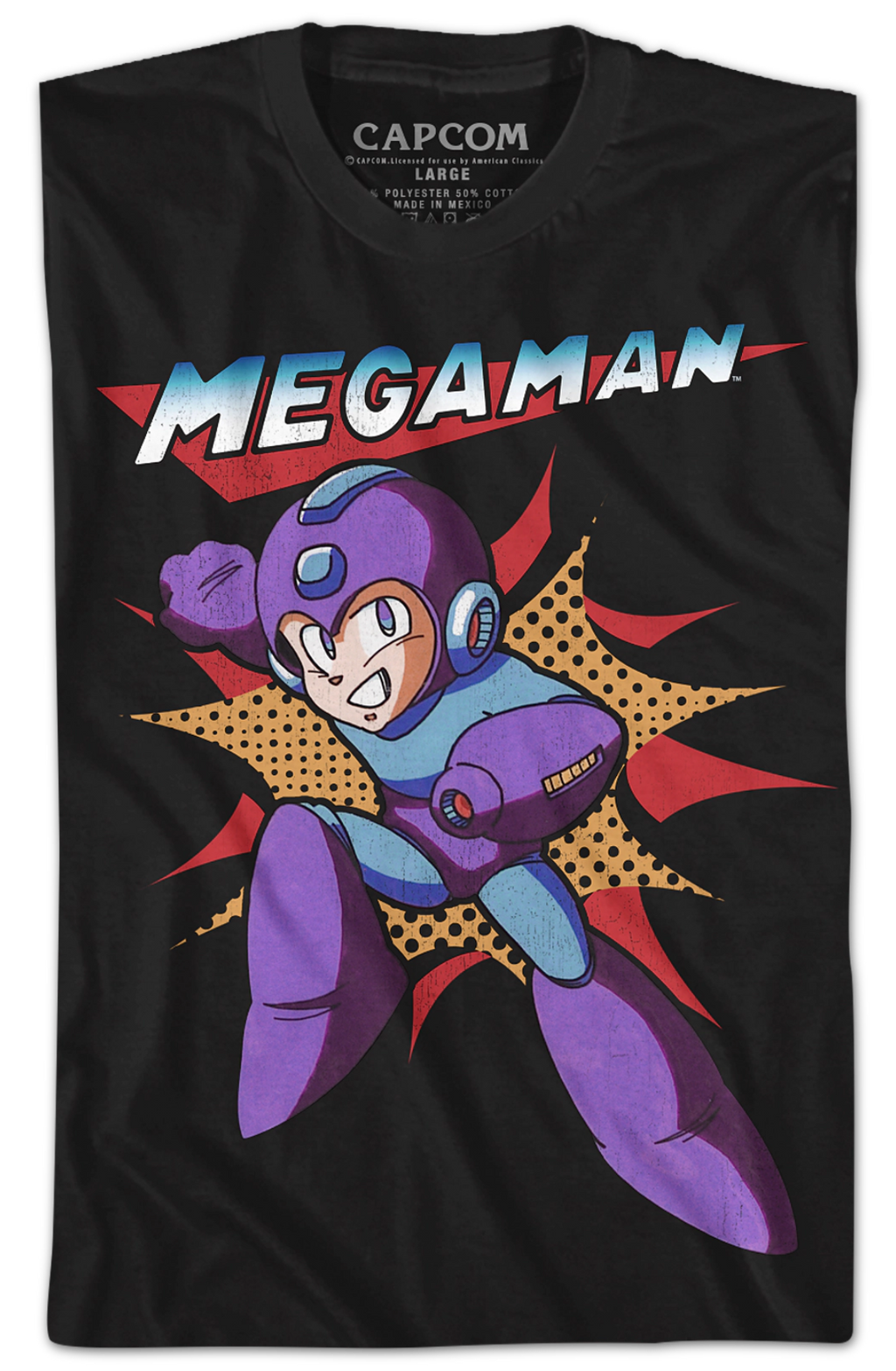 Action Pose Mega Man T-Shirt product image 2
