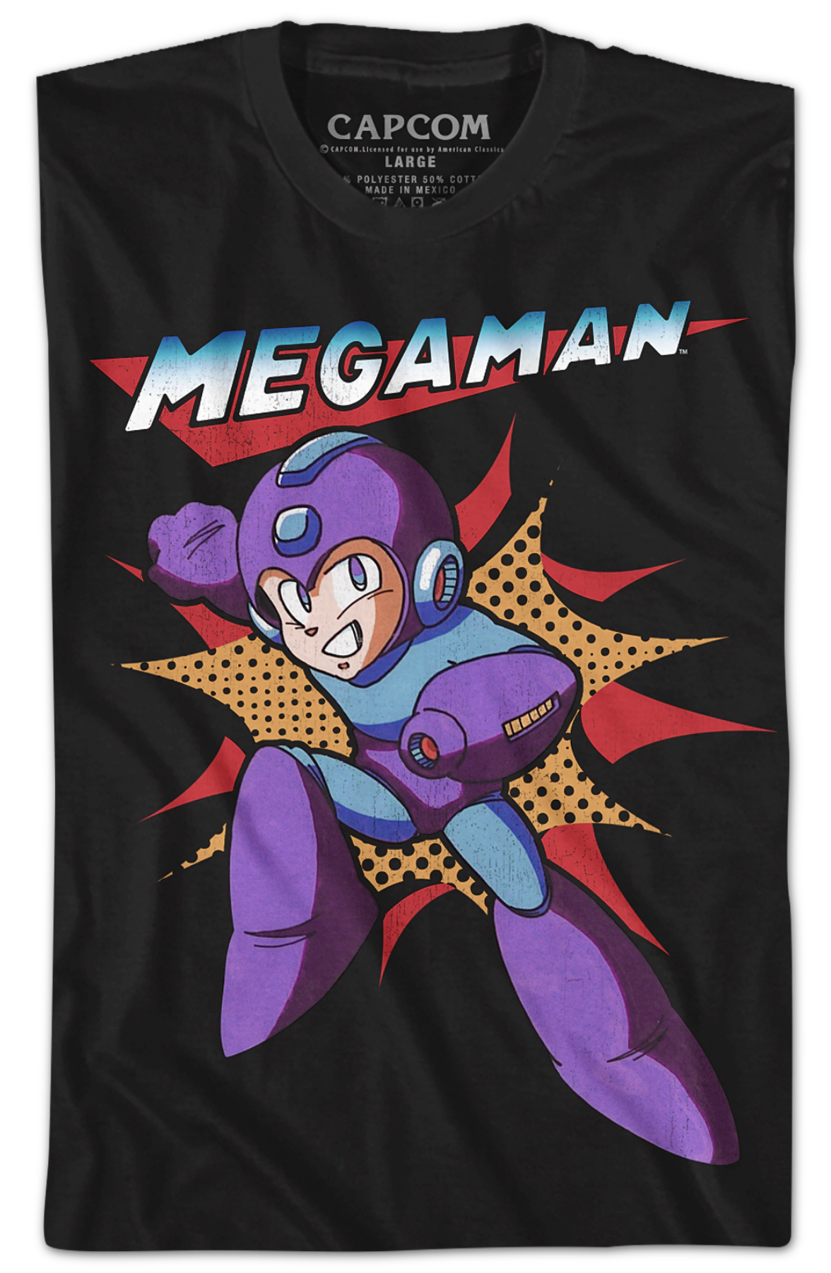 Action Pose Mega Man T-Shirt product image 2