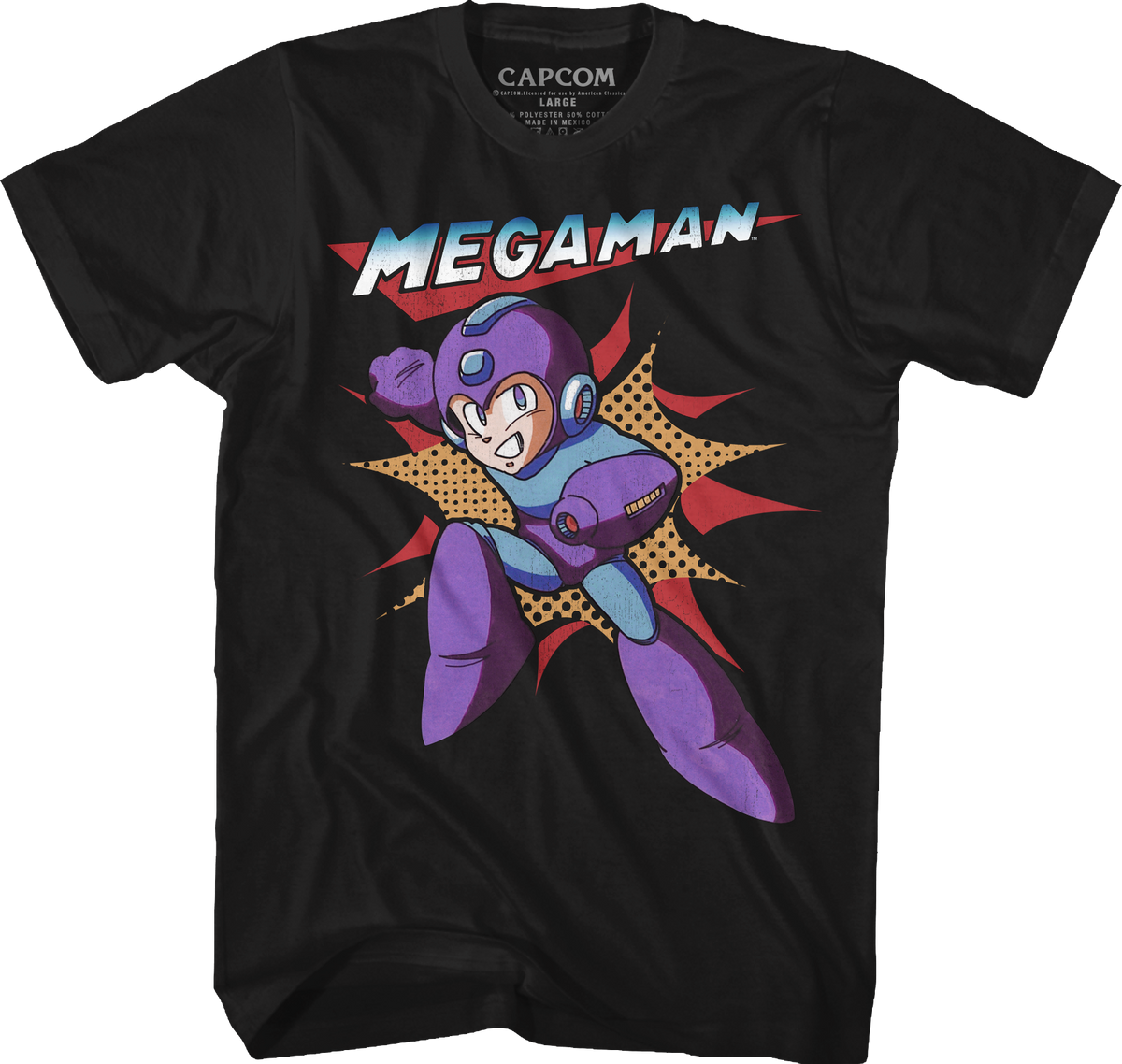 Action Pose Mega Man T-Shirt product image 1