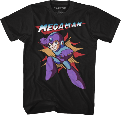 Action Pose Mega Man T-Shirt product image 1