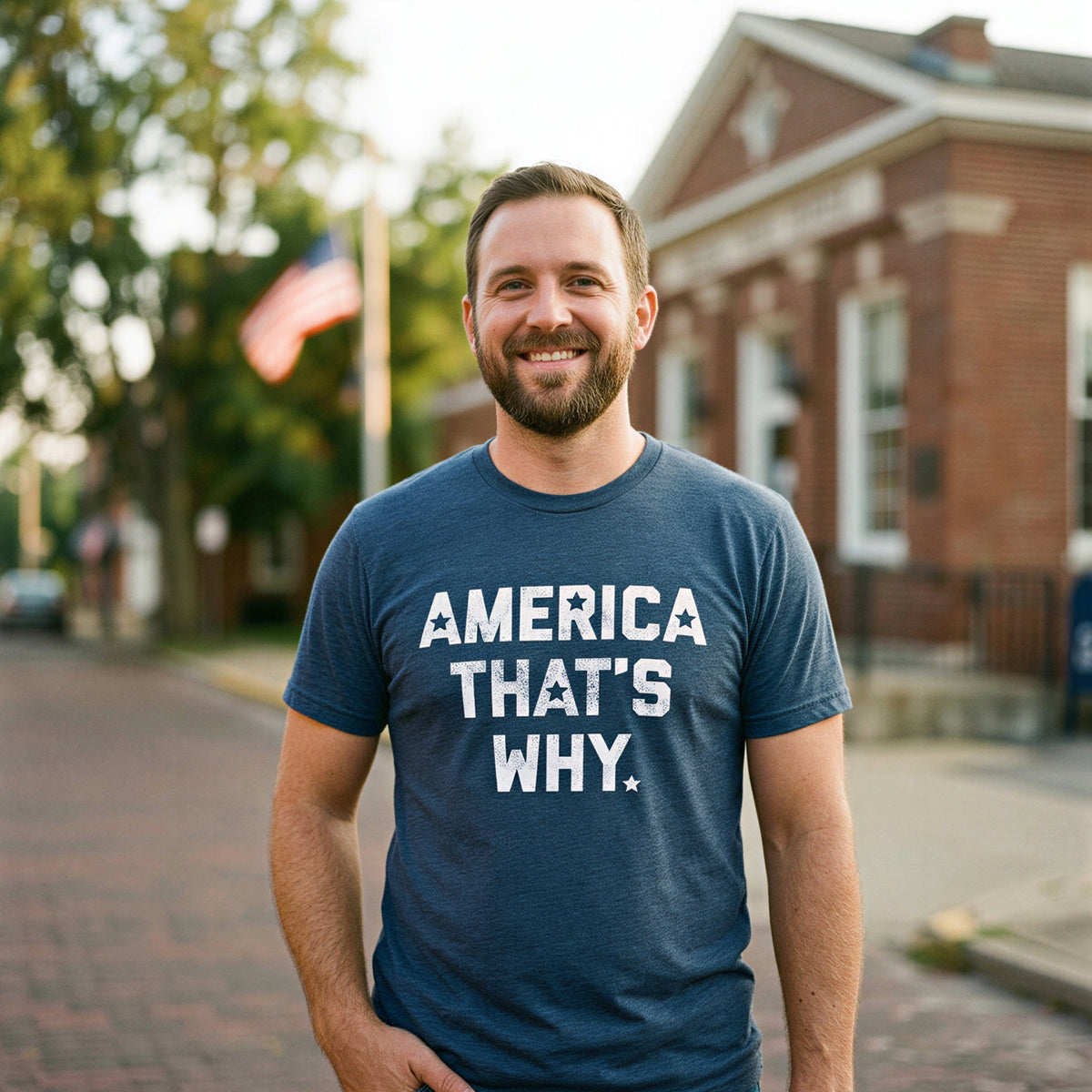 America That's Why Men's T Shirt product image 4