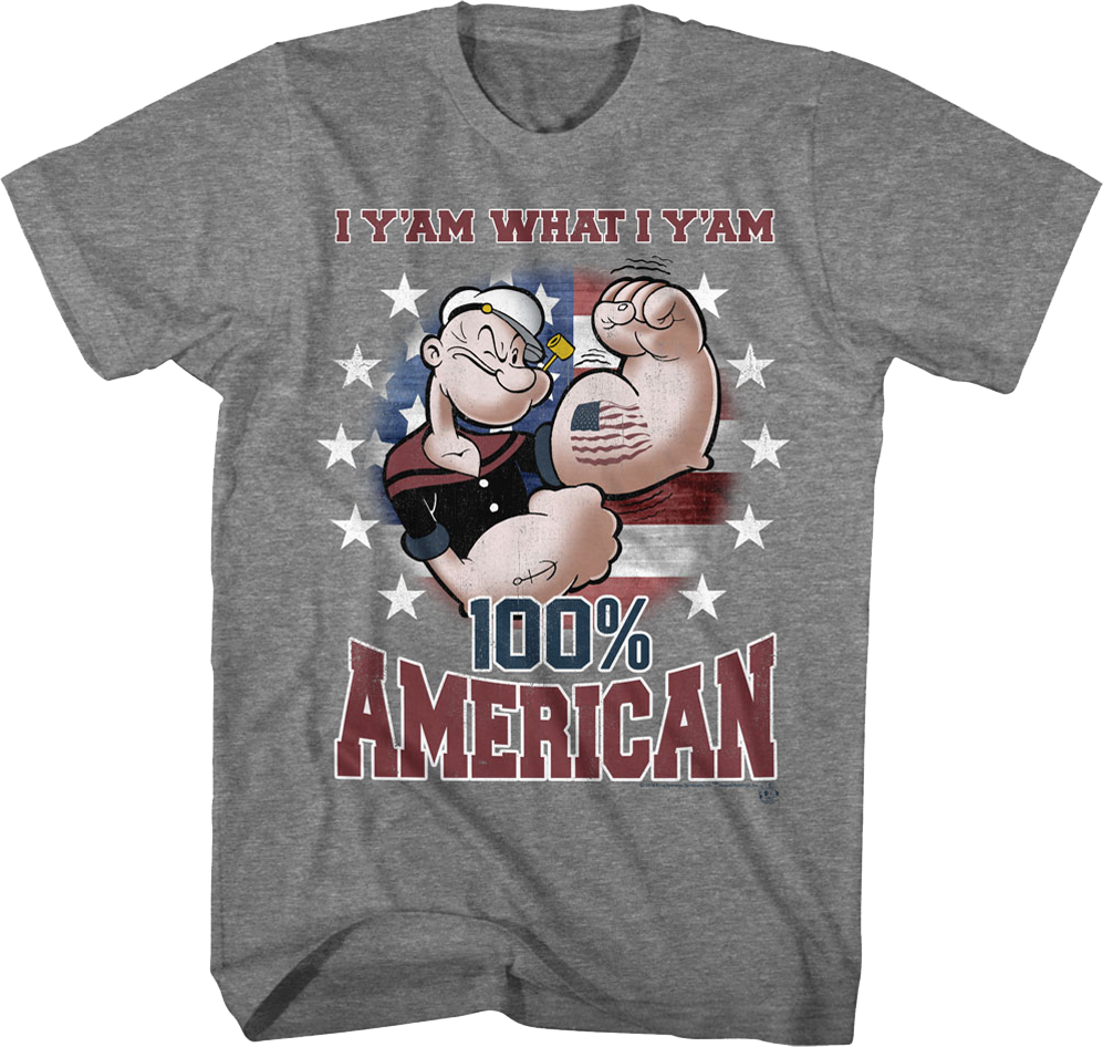 American Popeye T-Shirt product image 1