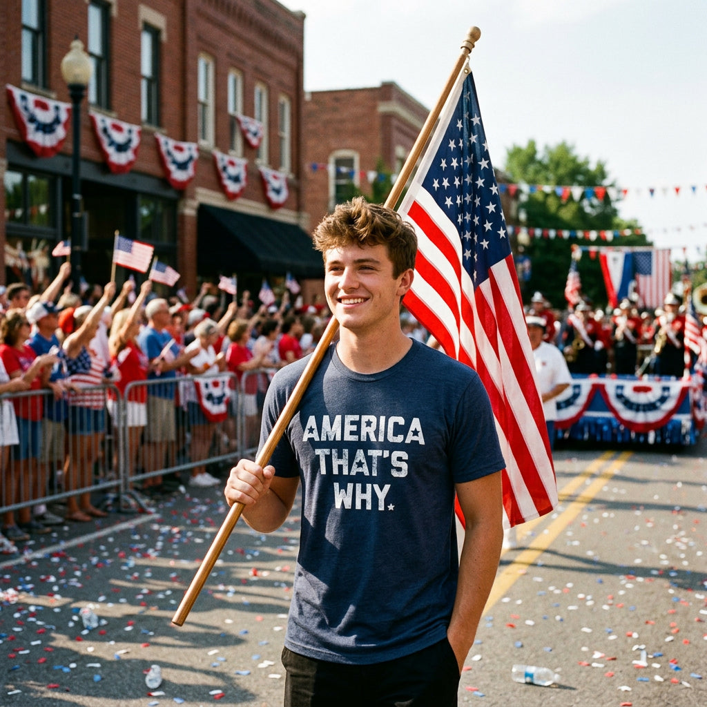 America That's Why Men's T Shirt product image 2