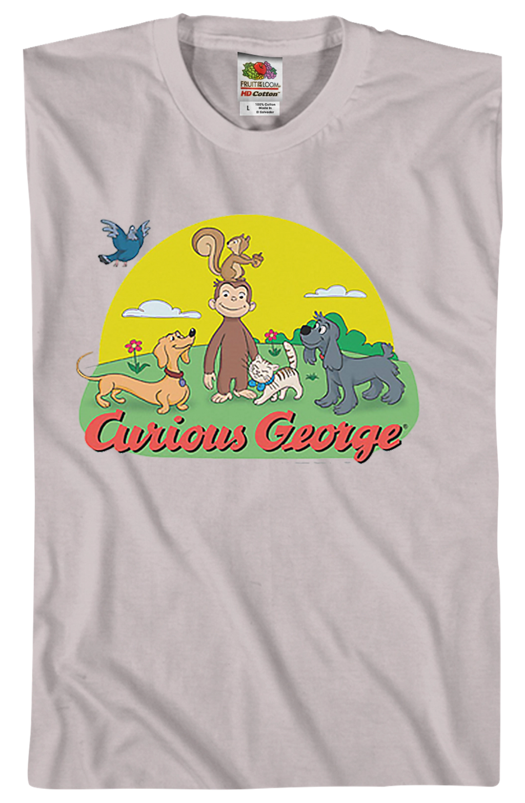Animal Friends Curious George T-Shirt product image 2