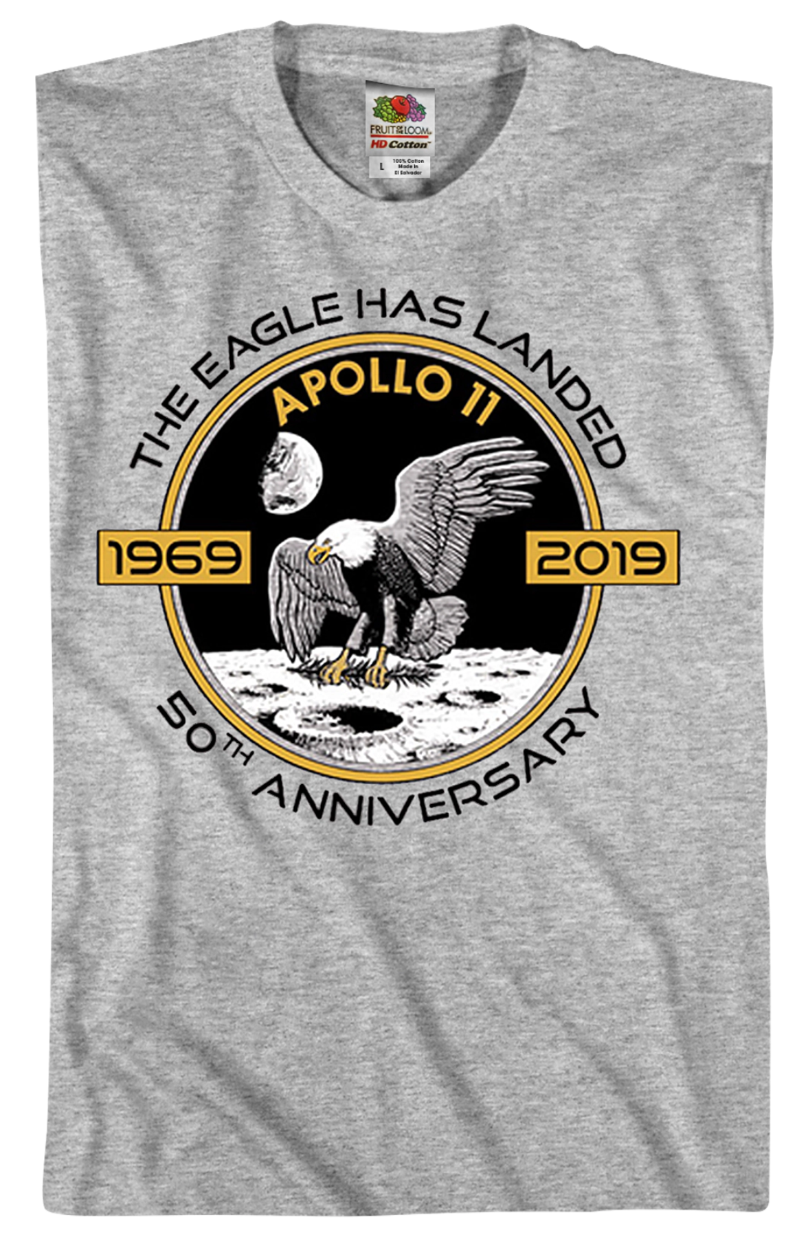 Apollo 11 50th Anniversary NASA T-Shirt product image 2