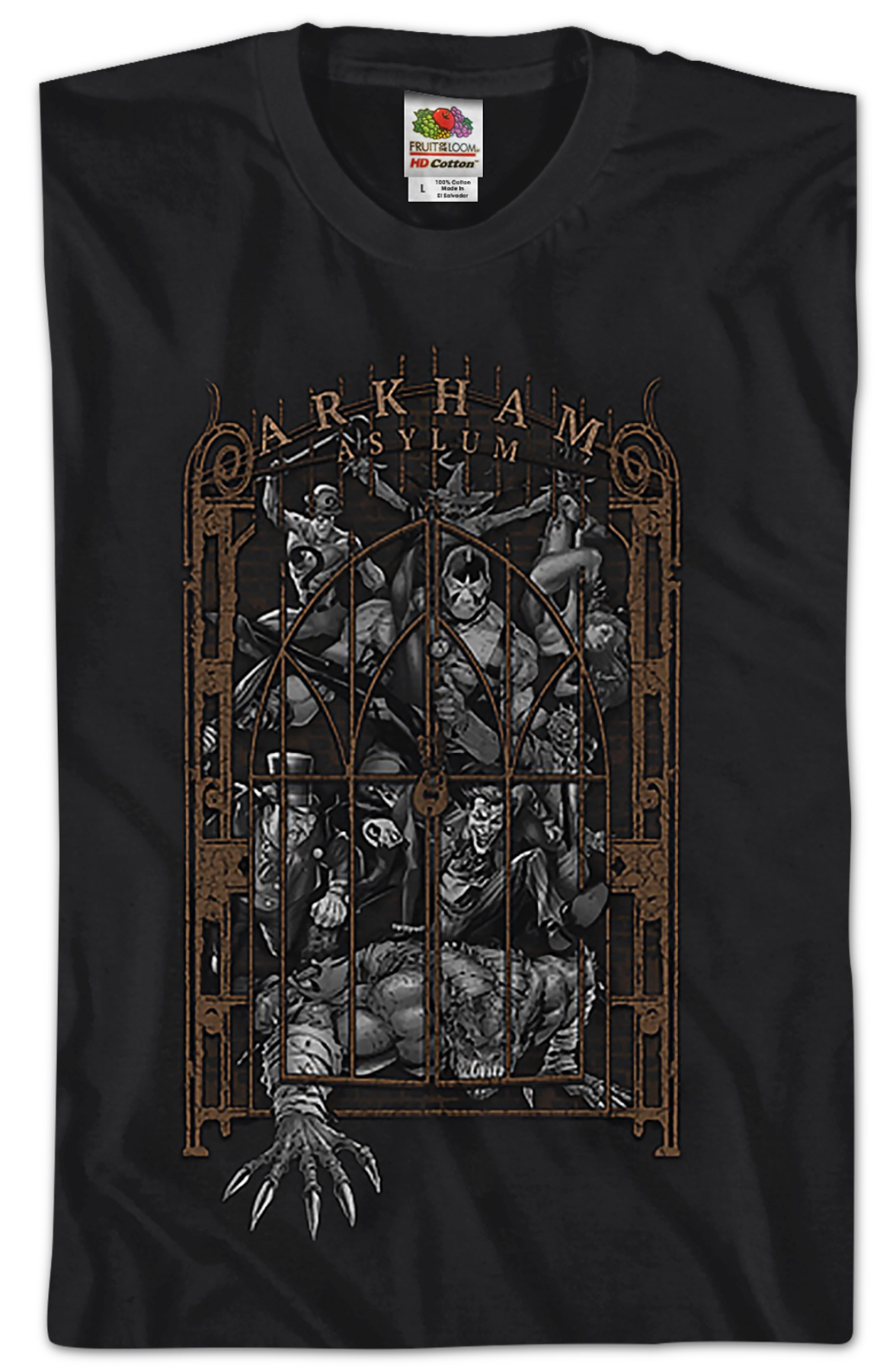 Arkham Asylum Batman T-Shirt product image 2
