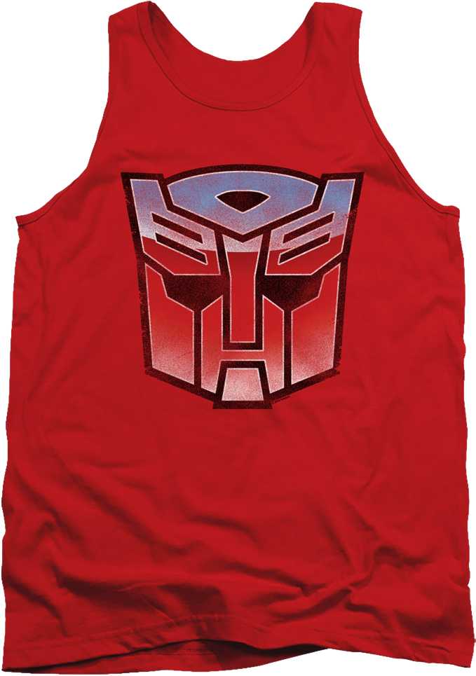 Autobot Vintage Logo Transformers Tank Top