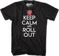 Autobots Keep Calm And Roll Out Transformers T-Shirt product image 1