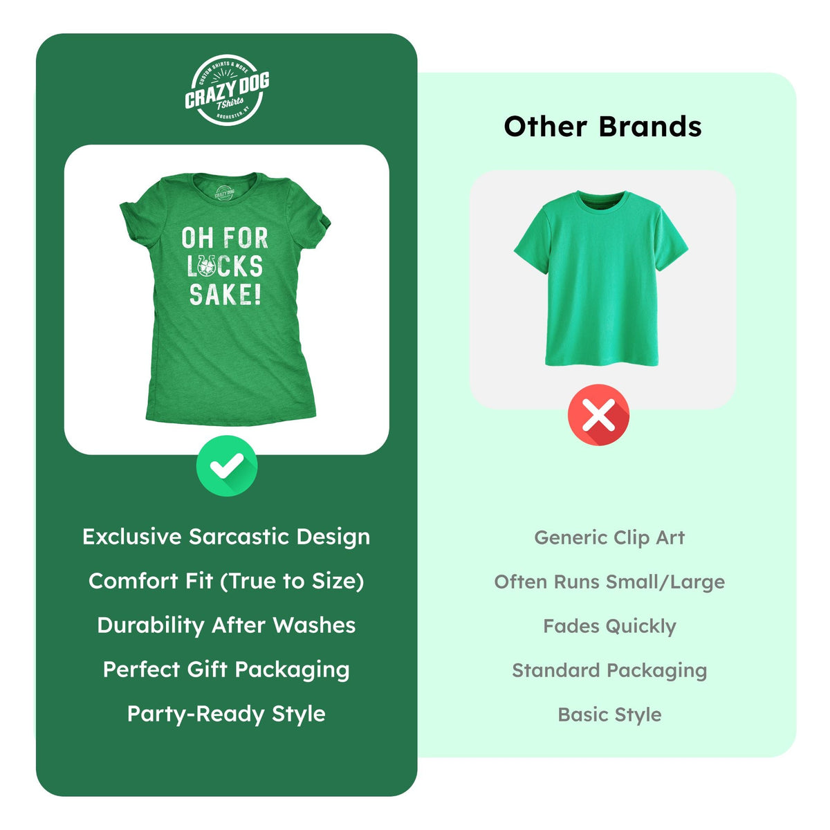 Oh For Lucks Sake Women's T Shirt product image 6
