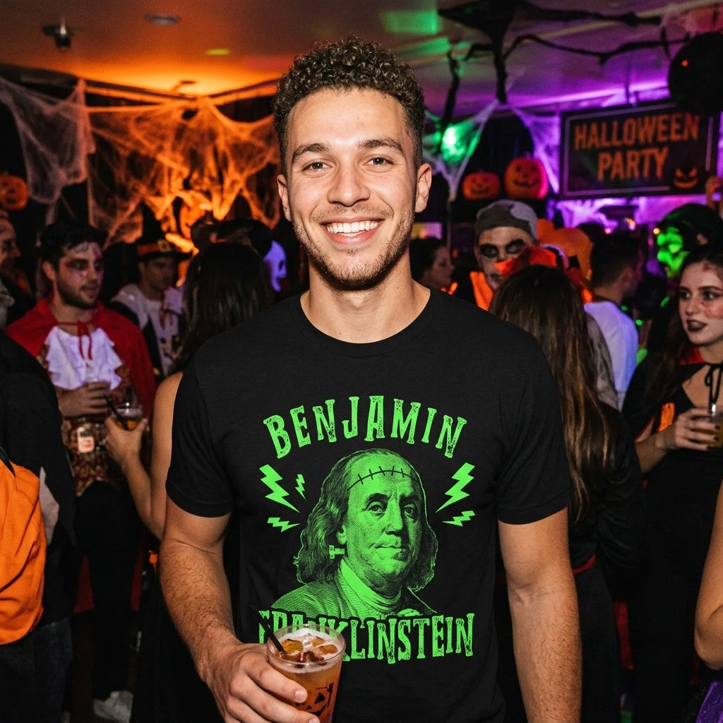 Benjamin Franklinstein Men's T Shirt product image 2