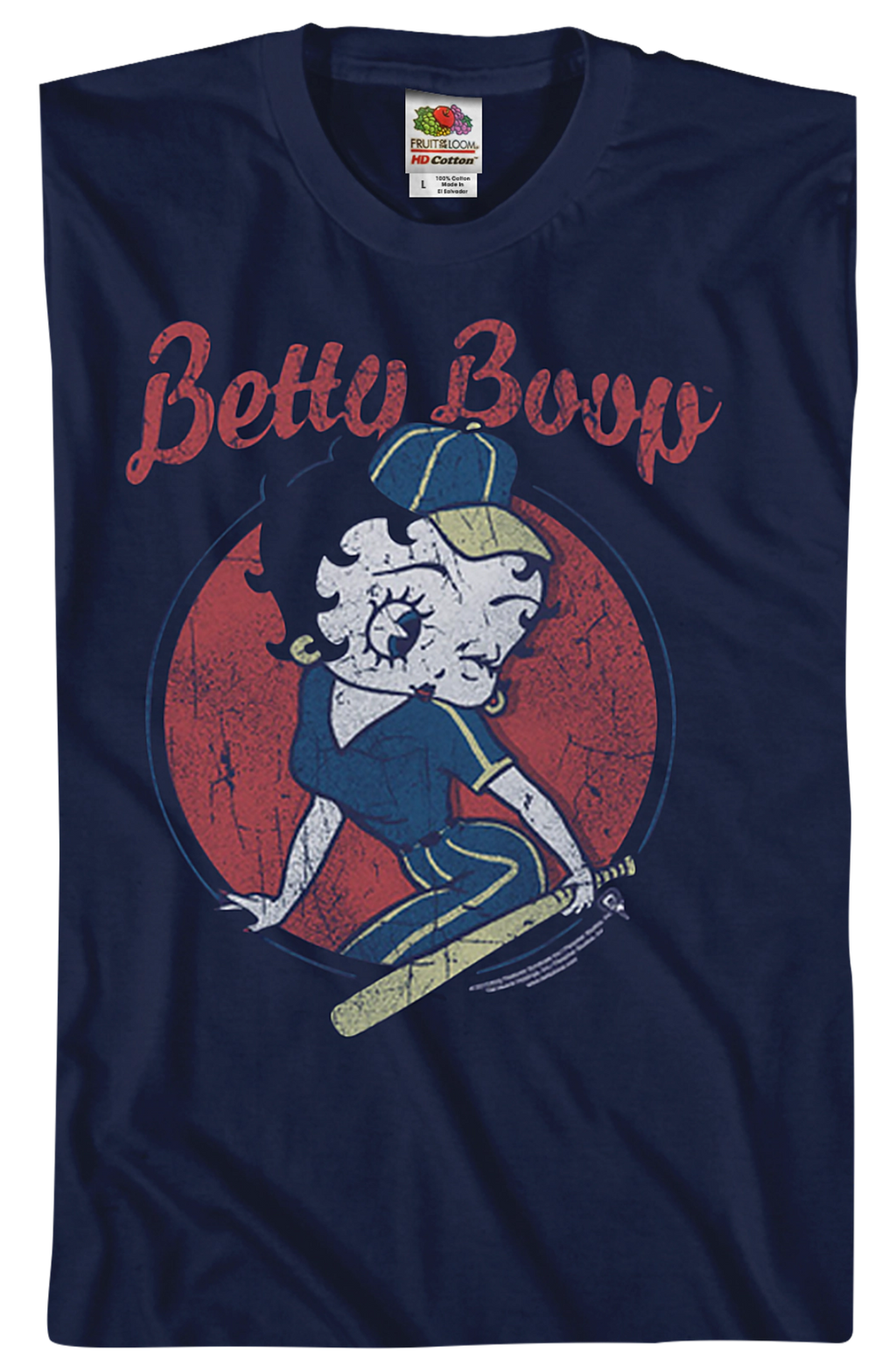 Baseball Betty Boop T-Shirt product image 2