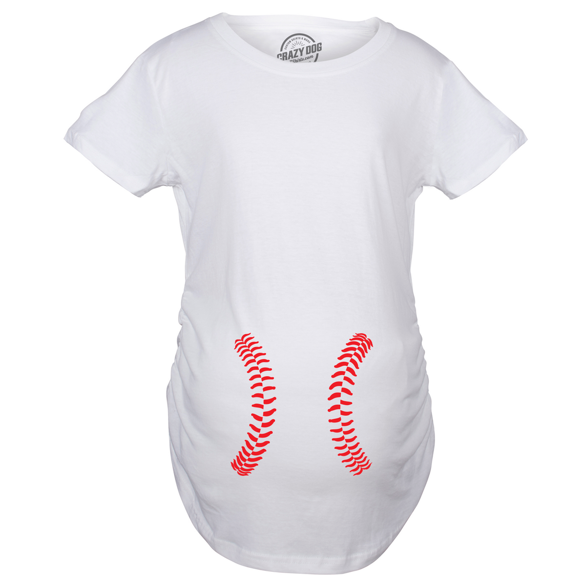 Baseball Laces Maternity T Shirt product image 3